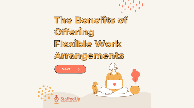 The Benefits of Offering Flexible Work Arrangements Graphic